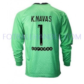 Herre Fotballdrakter Keeper Paris Saint-Germain Keylor Navas 1 Tredje 2020-21 Langermet